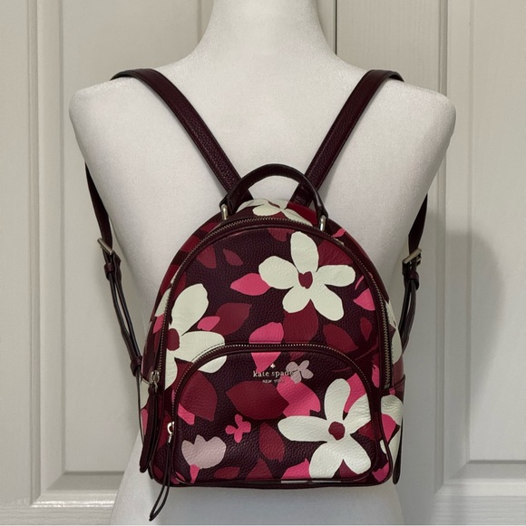 kate spade Handbags - Kate Spade WKRU7023 Jackson Forest Floral Medium Backpack